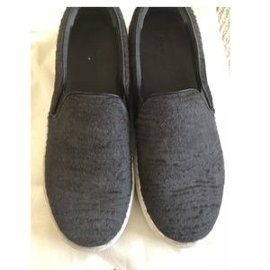 Céline Gray Round-toe Slip-on Sneakers